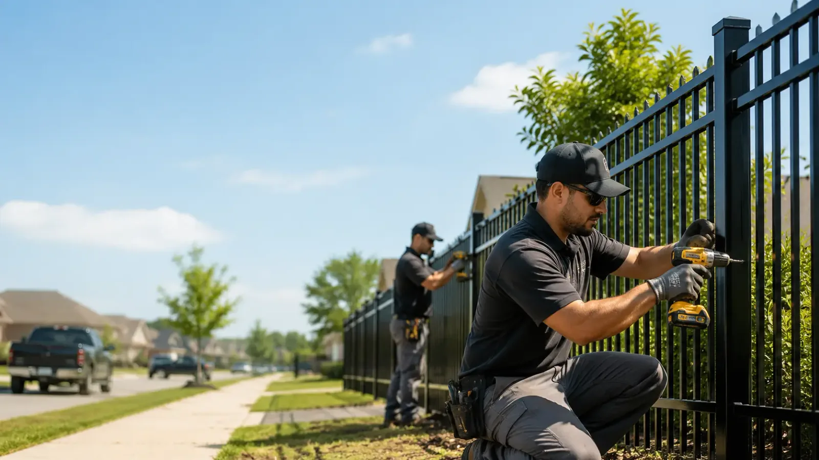 Metal Fence Installation in Milroy, IN